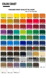 Artist Oil Color 45 ml Professional Paint Oil Paints For Painting