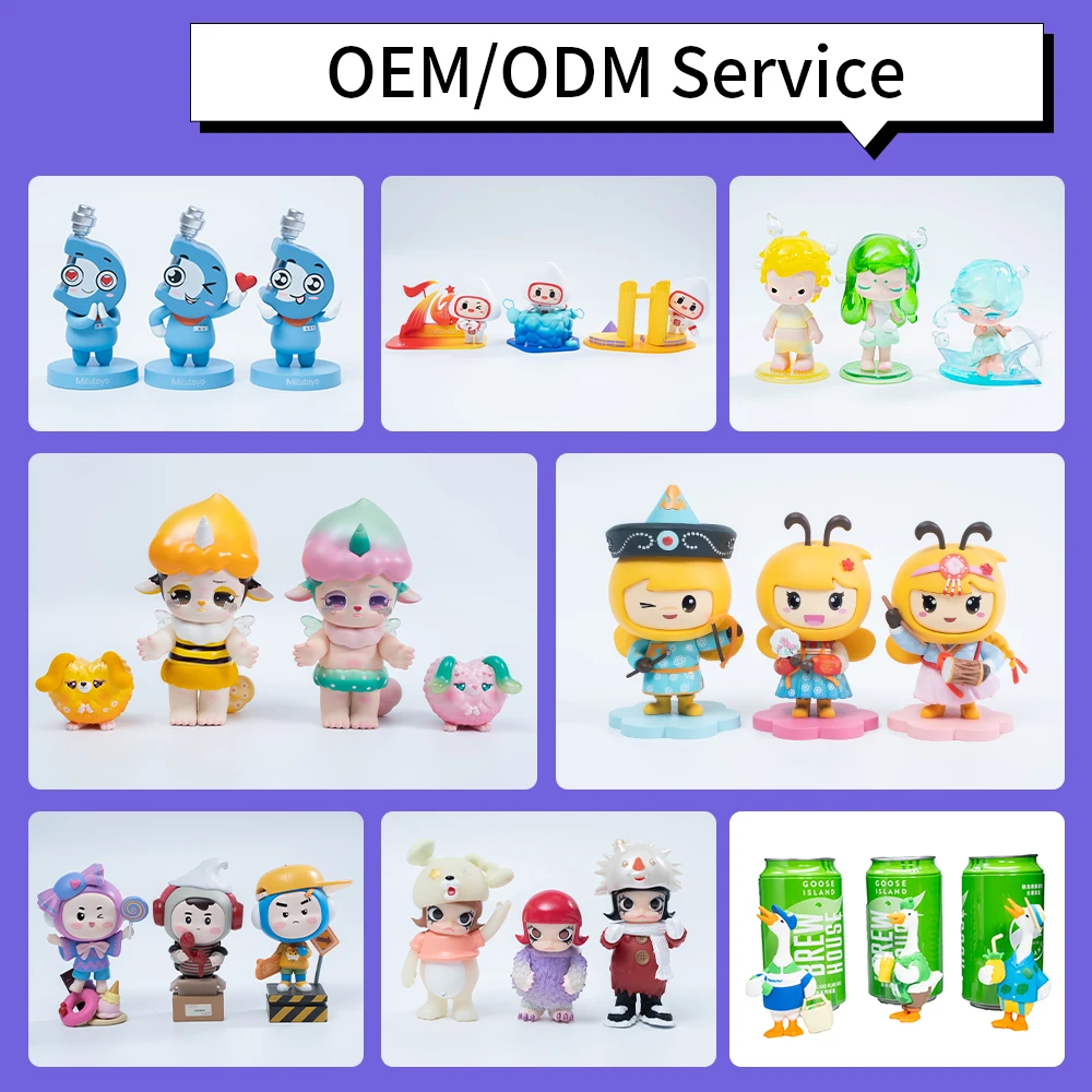 Customized Collectible Customized Art 3D Vinyl Figures Manufacturer, Offer OEM Plastic Figures Toys PVC Vinyl Toys Factory