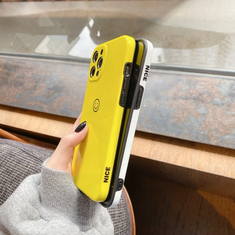 Чехол для телефона imd с простым улыбающимся лицом сбоку подходит iphone11 pro max iphone 7