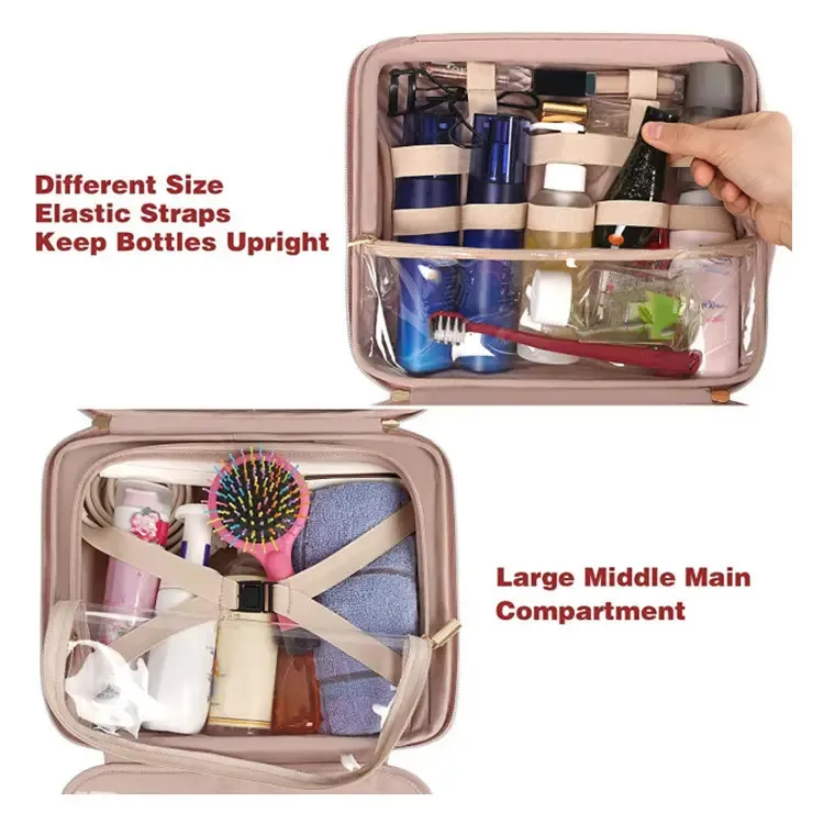 Personal High Quality Makeup Bag Travel Hanging Toiletry Bag Beauty Makeup Organizer Bag Cosmetics With Pouches