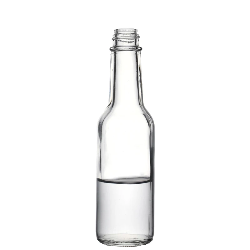 
Factory Manufacturing Lead Free Spirits Packaging Small 150ml Glass Bottle 