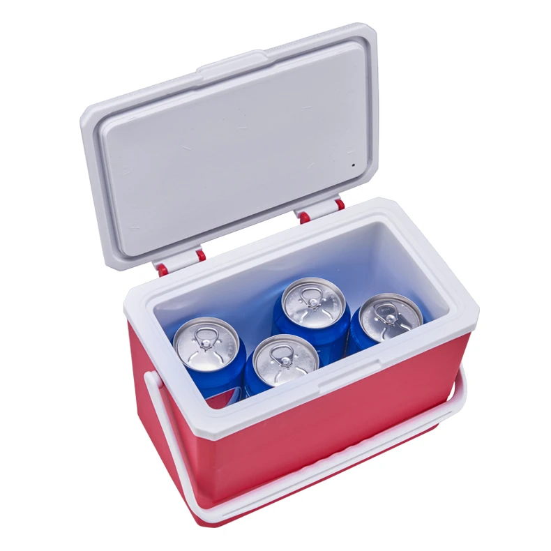 Promotional Portable Mini Plastic Ice Box 3L Small Cooler Box Food Fruit Drinks cold Storage Container