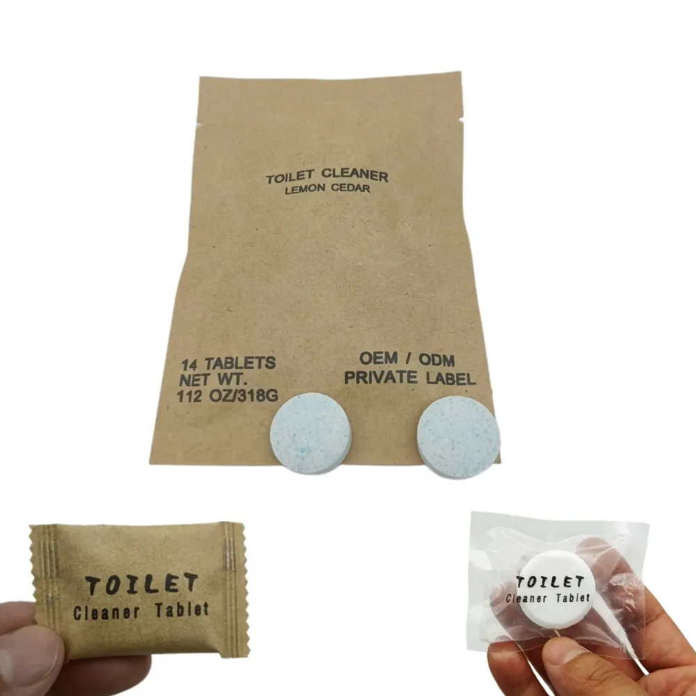 OEM Bathroom Cleaning Product  Toilet Bowl Bleaching Effervescent Tablet
