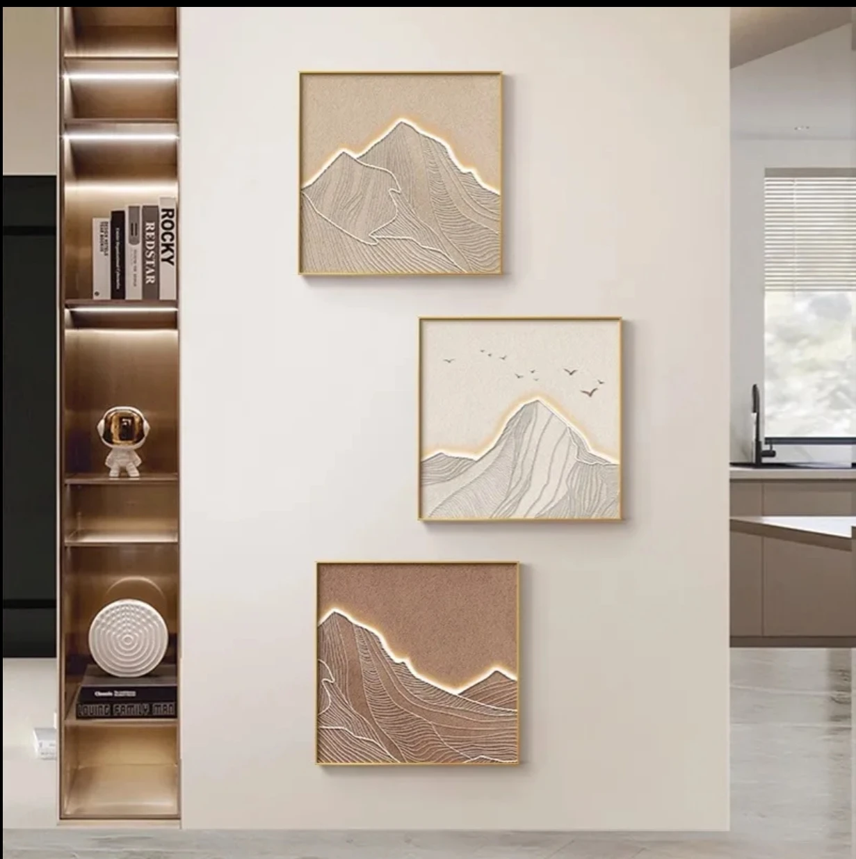 Poster Picture Print Crystal Porcelain wall decor modern art large canvas print frame