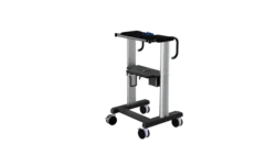 medical abs trolley 3 layered medical ventilation machine hospital mobile medical trolley