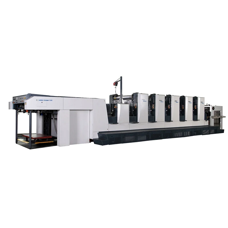 Large Format 4 Color Offset Printing Machine +UV Coating Parts