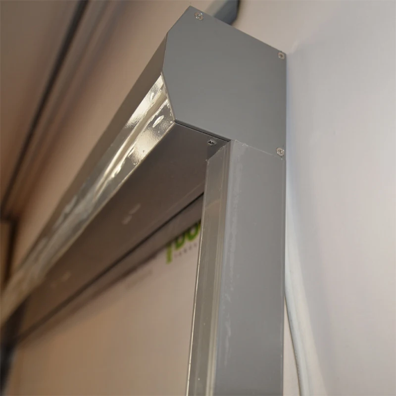 Outdoor Waterproof Motorized Clear Pvc Zipper Track Outdoor Roller Blind shades transparent retractable outdoor blind