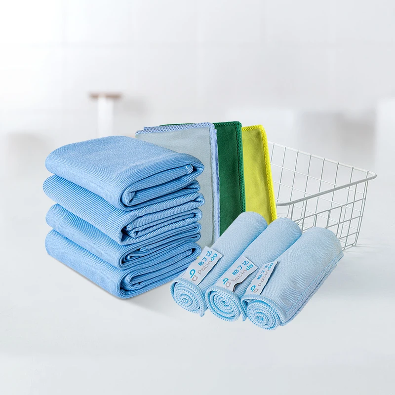 Factory Microfiber Window Glass Cleaning Towel Cloth Colorful Kitchen Microfiber Towel Microfiber Car Cleaning Towel