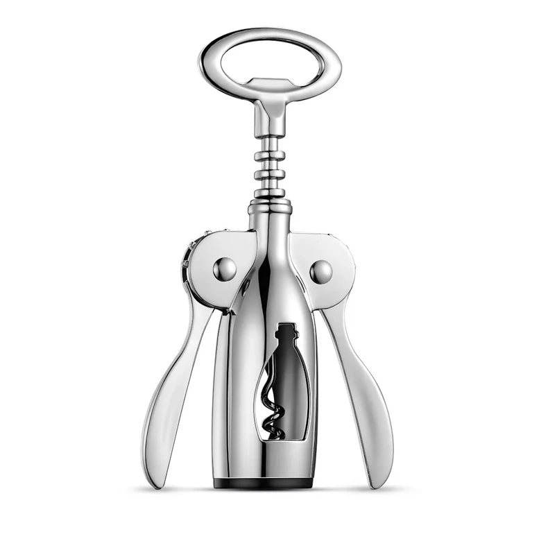 Premium Heavy Duty Stainless Steel Screw & Zinc Alloy Body Wing Corkscrew Wine&Beer Bottle Opener