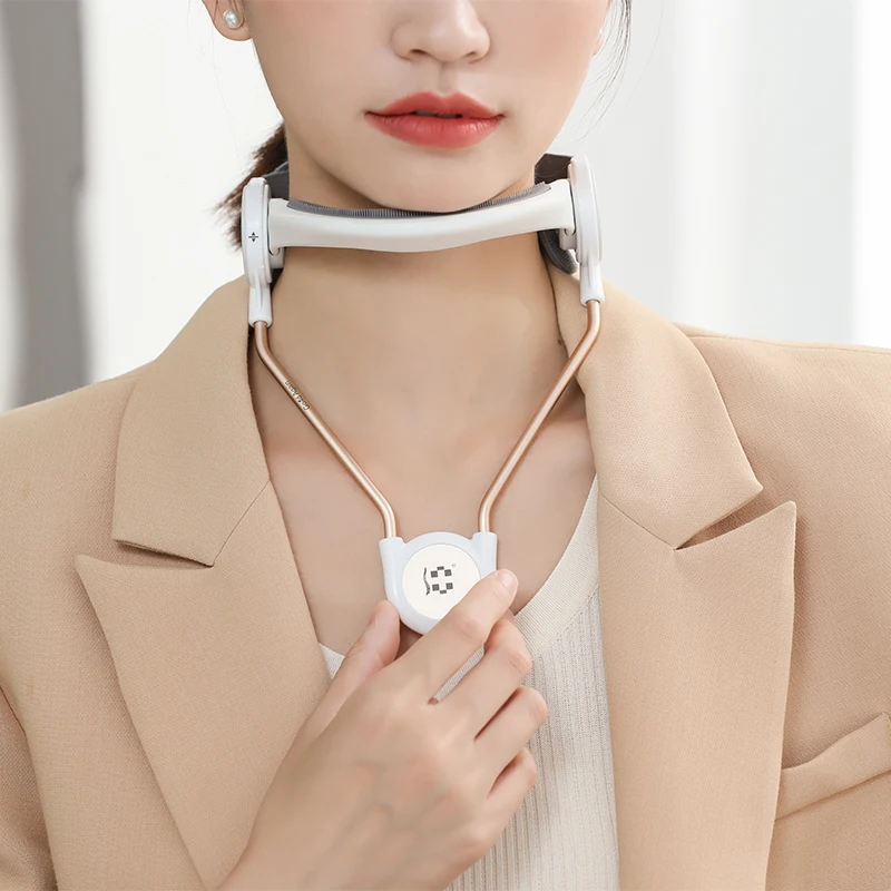 New Inventions Spinal Decompression Neck Correction Orthosis Cervical Spine Collar Brace Heat Therapy Neck Traction Device