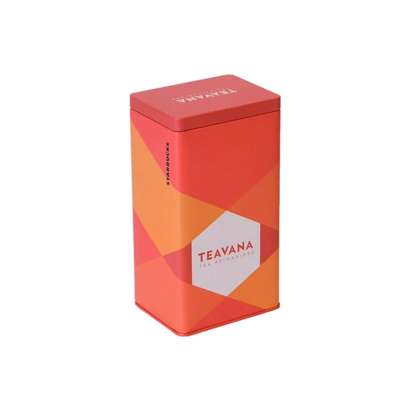 Custom Factory Printed Tinplate Packaging 500g Square Tin Coffee Metal Can Tea Tin Case Box 100ml
