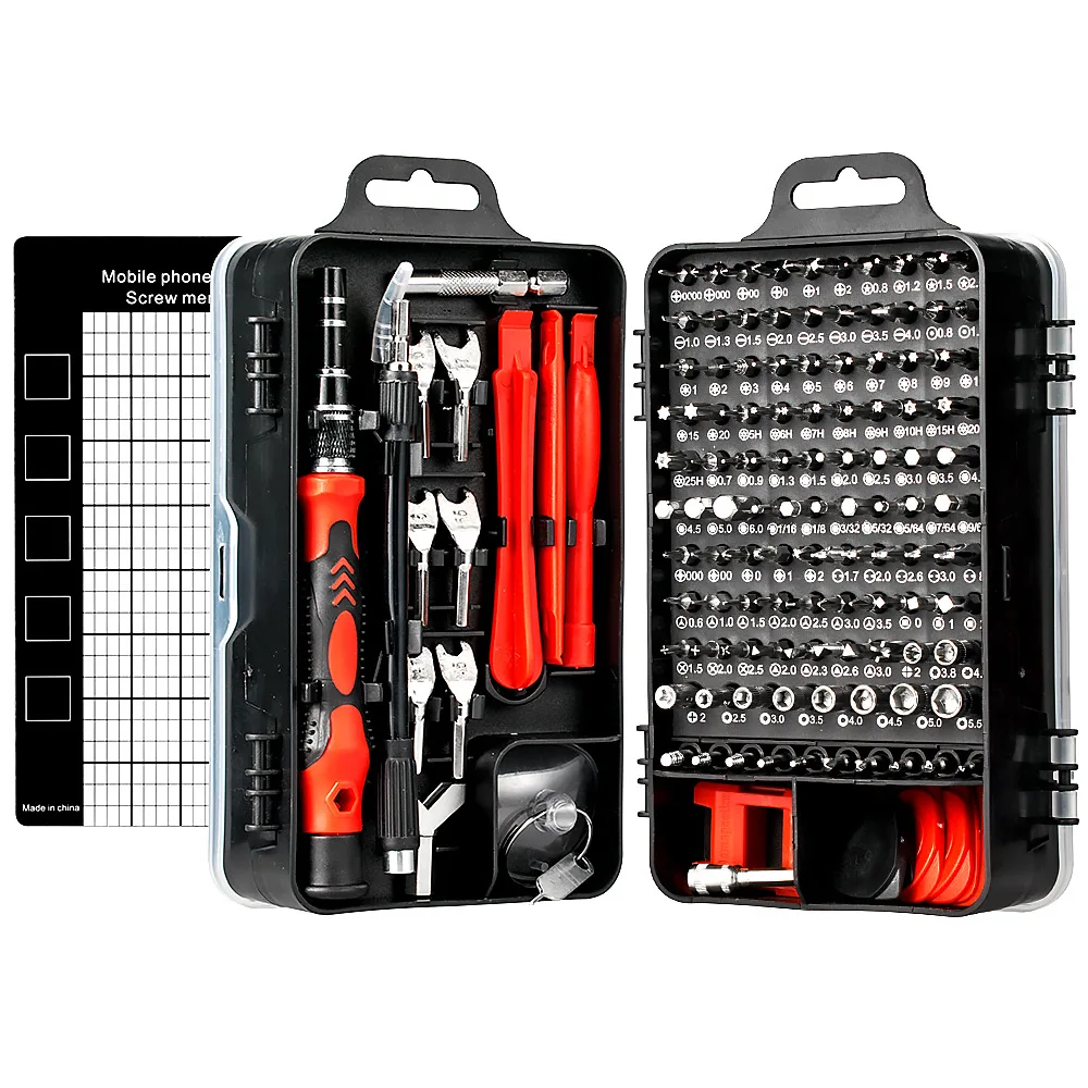135 in 1 Professional Screwdriver Set  Laptop Computer Computer PC Mobile Phone Device  Repair Tool Kit