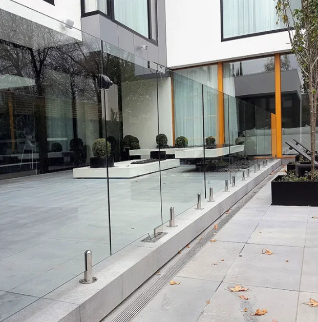 Stainless Steel Frameless Glass Railing Spigot Accessories for Swimming Pool/Outdoor Balcony