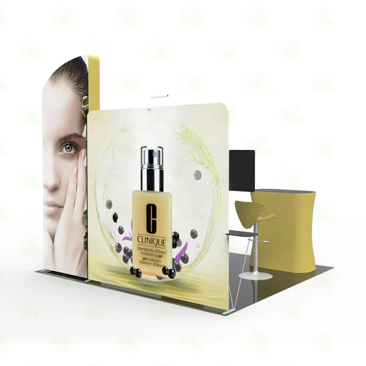 Hot sale aluminum portable  trade show standard exhibition booth 3*3 display stands