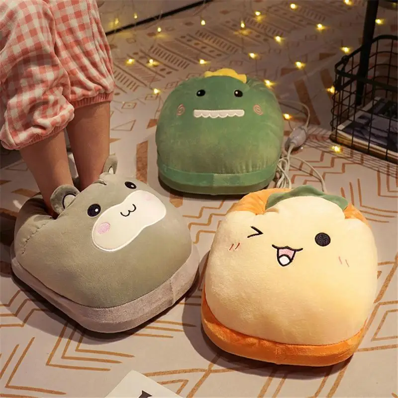 Cartoon foot warmer usb foot warmer with heating