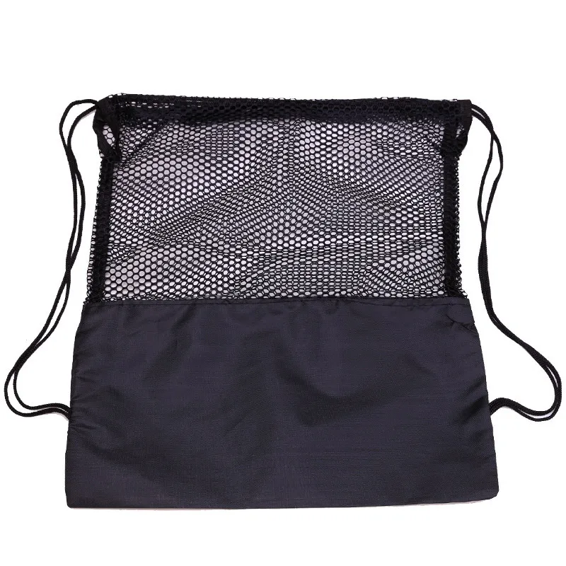 custom drawstring Basketball Ball Bag Mesh Bag for Volleyball Basketball Football Soccer Large Mesh Sports Ball Drawstring Bag
