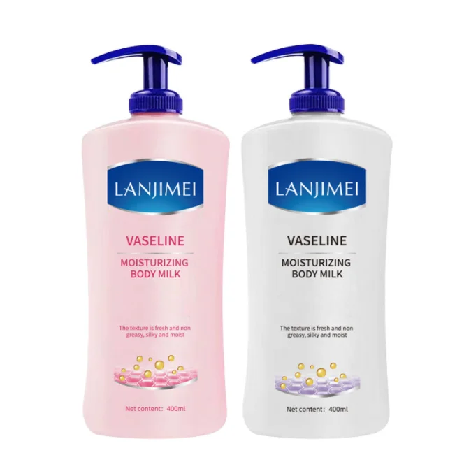 400ml Best Moisturizing Whitening Body Milk Vitamin E Nicotinamide Vaseline Body Lotion