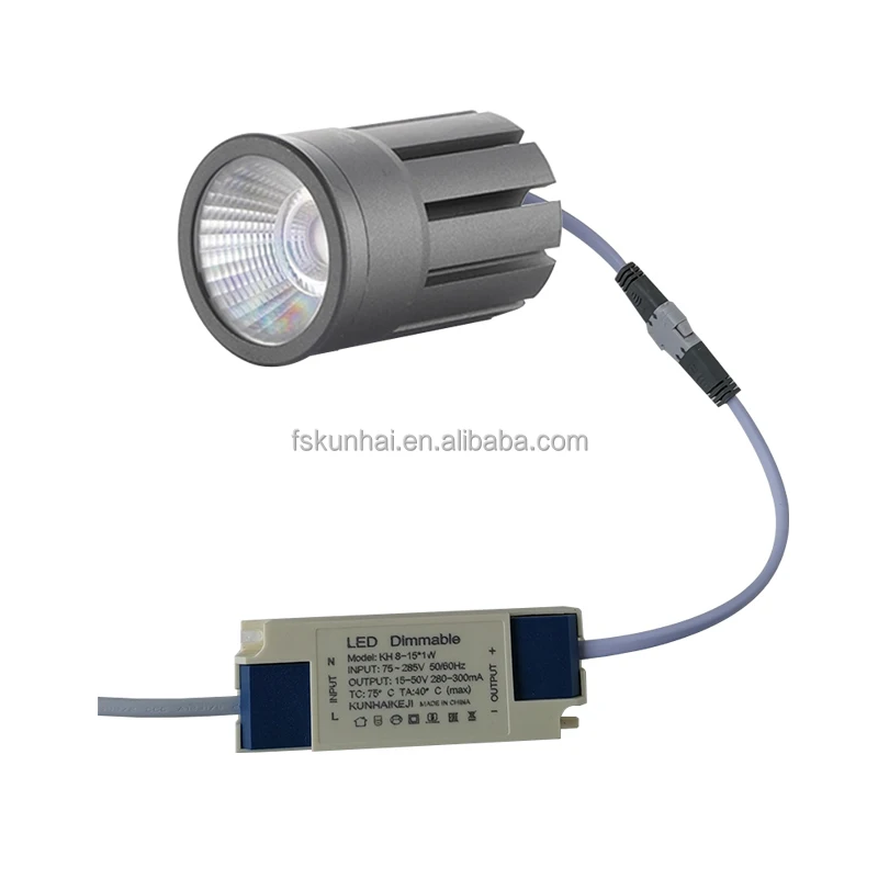 MR16 LED module is easy to replace with any die cast radiator High CRI Dimmable COB LED Module for Downlight Replace KH-CQ1-7-5