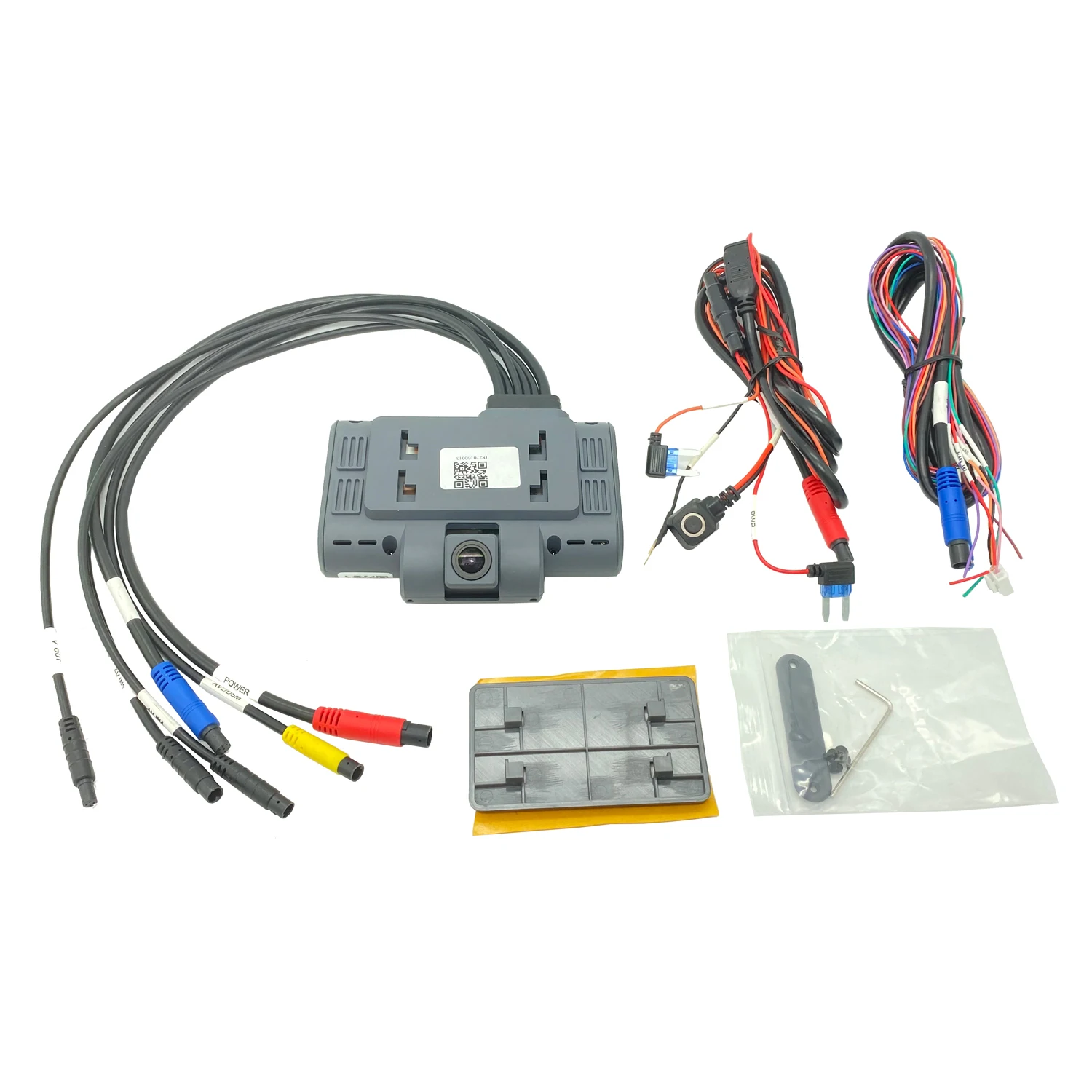 4-channel car mounted MDVR with built-in 3g 4g GPS WIFI, ADAS DSM fatigue driving detection function, and 4 cameras