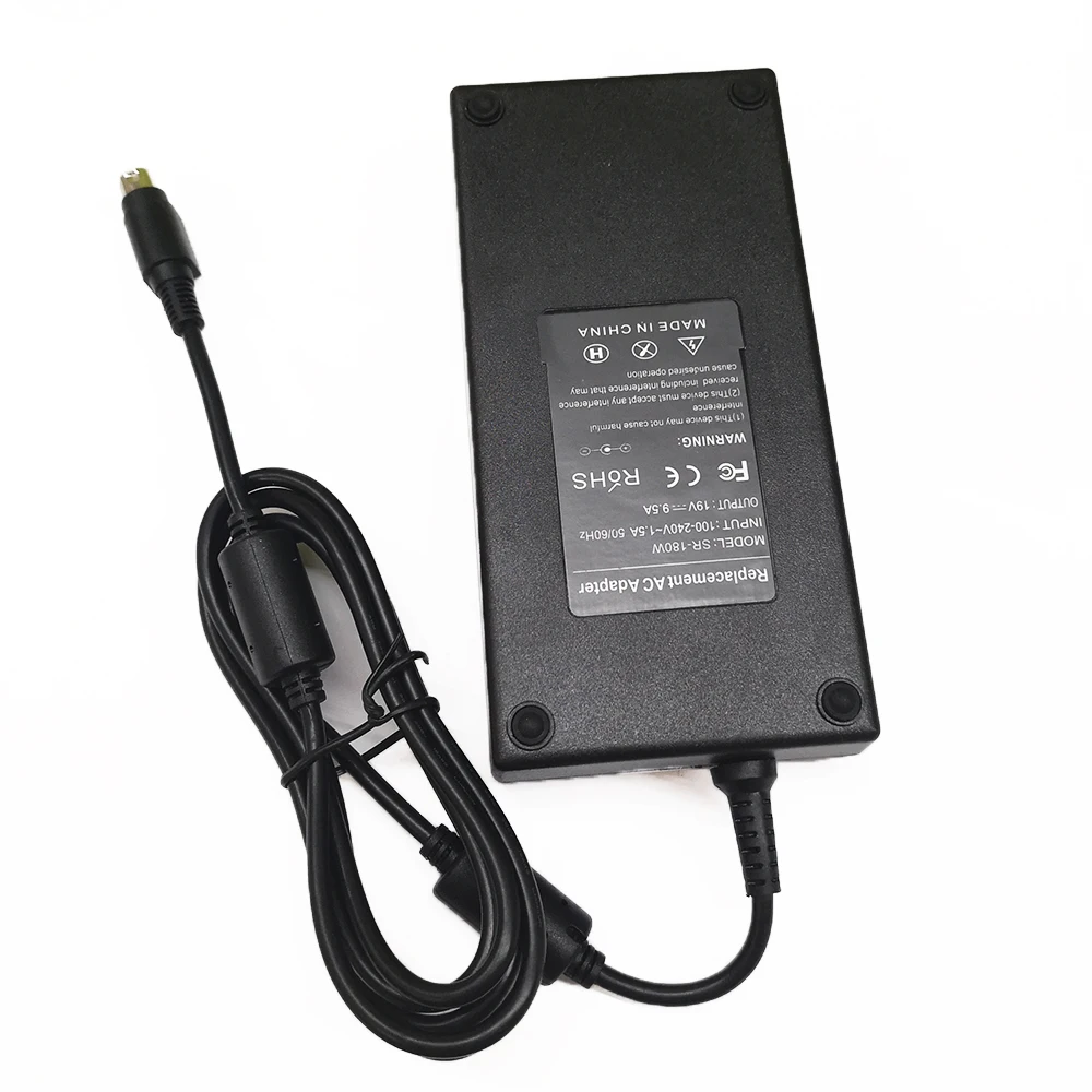 4 PIN 180W 19V 9.5A universal charger for laptop