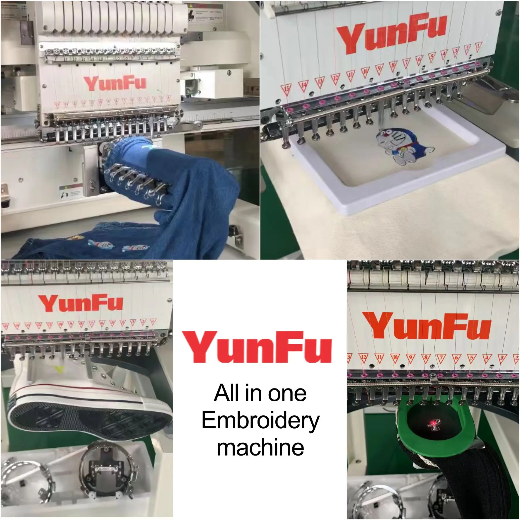 CE Single Head 12 needless Embroidery Machine Home Computer Embroidery Machine Multifunctional Three-in-One Embroidery Machine