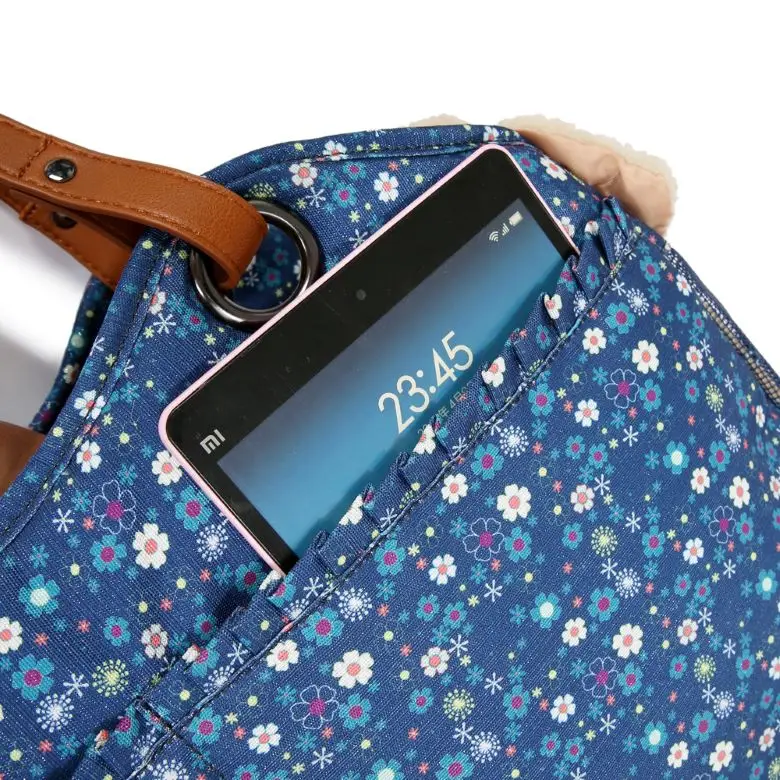 Foldable dog carrier purse pet travel tote bag breathable printing shoulder walking cat bag