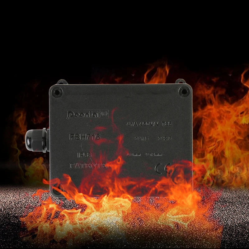 IP68 PC Пластиковая распределительная коробка с ушками высокое качество оптовая продажа электронный проекционный инструмент DIY Чехол