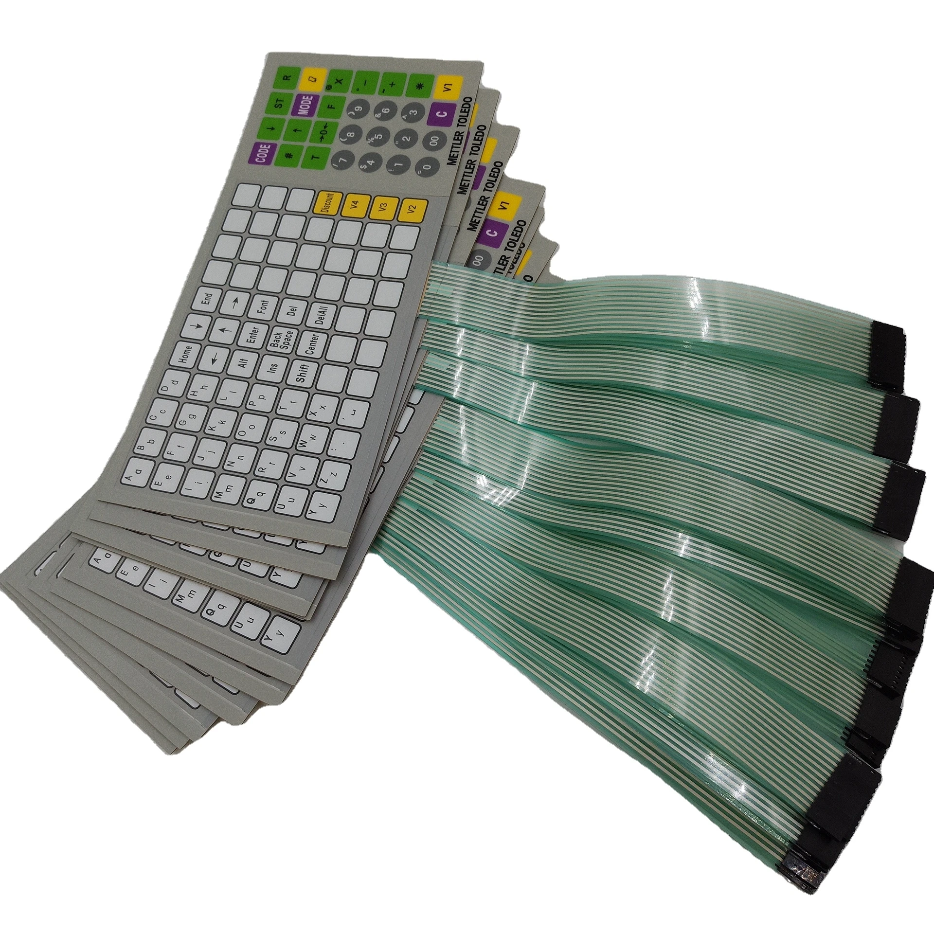 Пленка для клавиатуры (ключ усиленный выпуск) используемая Толедо 3610 3610s по розничной цене пленка