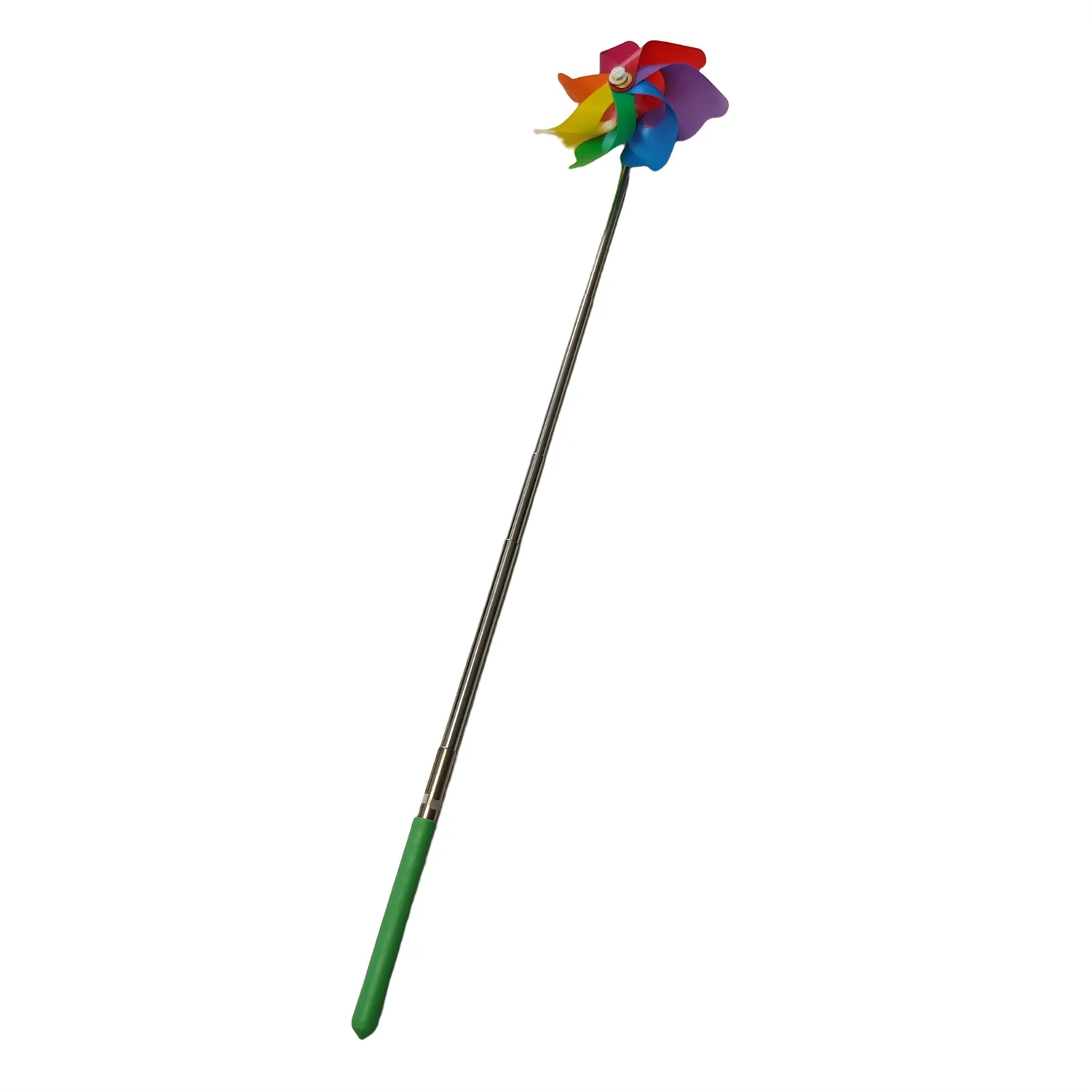 Custom stainless steel toys colorful small windmill