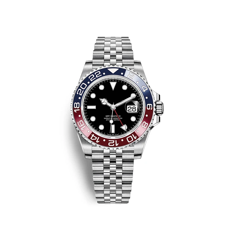 
Night Vision Wristwatches Rolexables Noob Style GMT Master Diver Watches Automatic Swiss Watch 