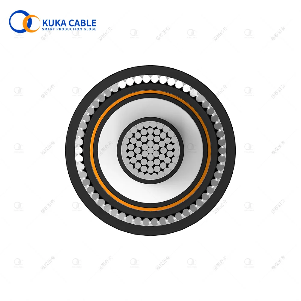 Medium Voltage  NA2XSY CU XLPE Insulated 1x240 single core Armoured Power Cable
