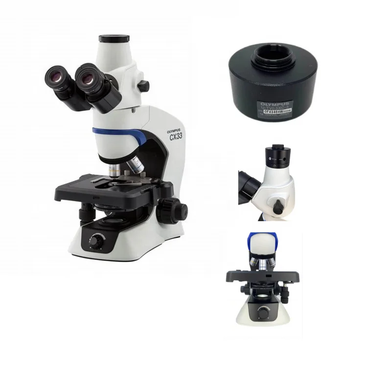 Olympus digital  biological  microscope cx23 cx33 cx43 binocular trinoculr Upright microscope camera price for lab school