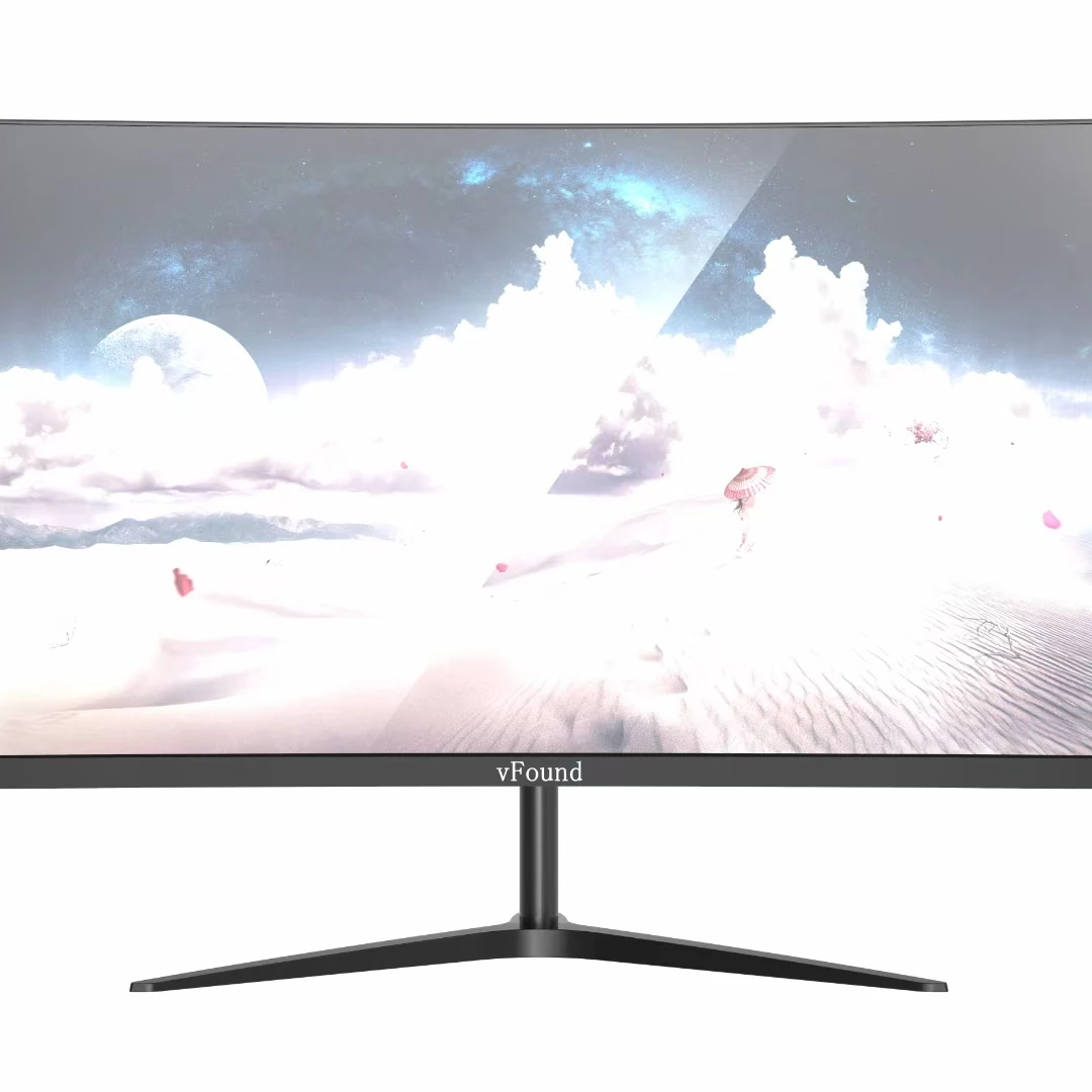 computer display 27 2k F75hz monitor pc curved 27inch gaming monitor