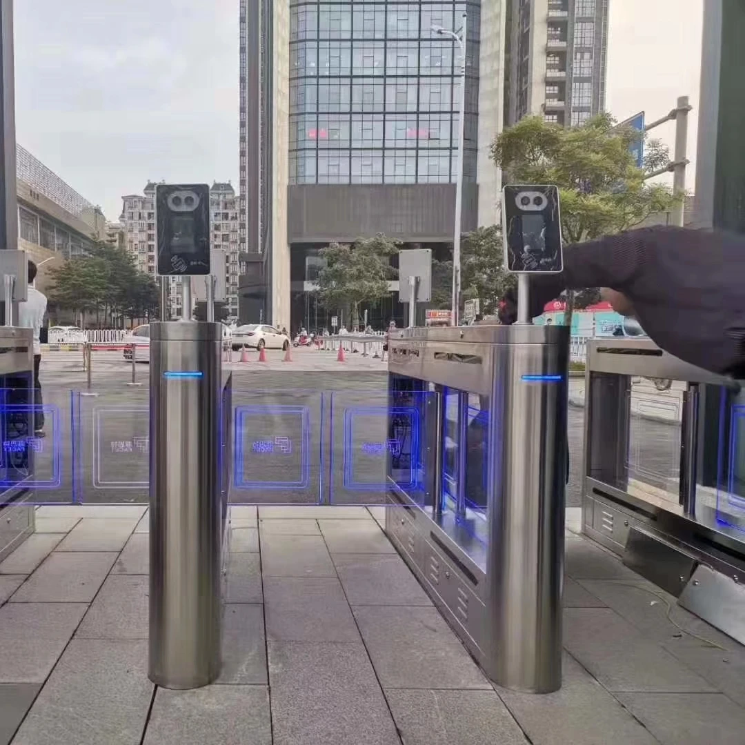 Supermarkets ESD Access Control Swing Barriers Baffle Gate Turnstile Manufacturers