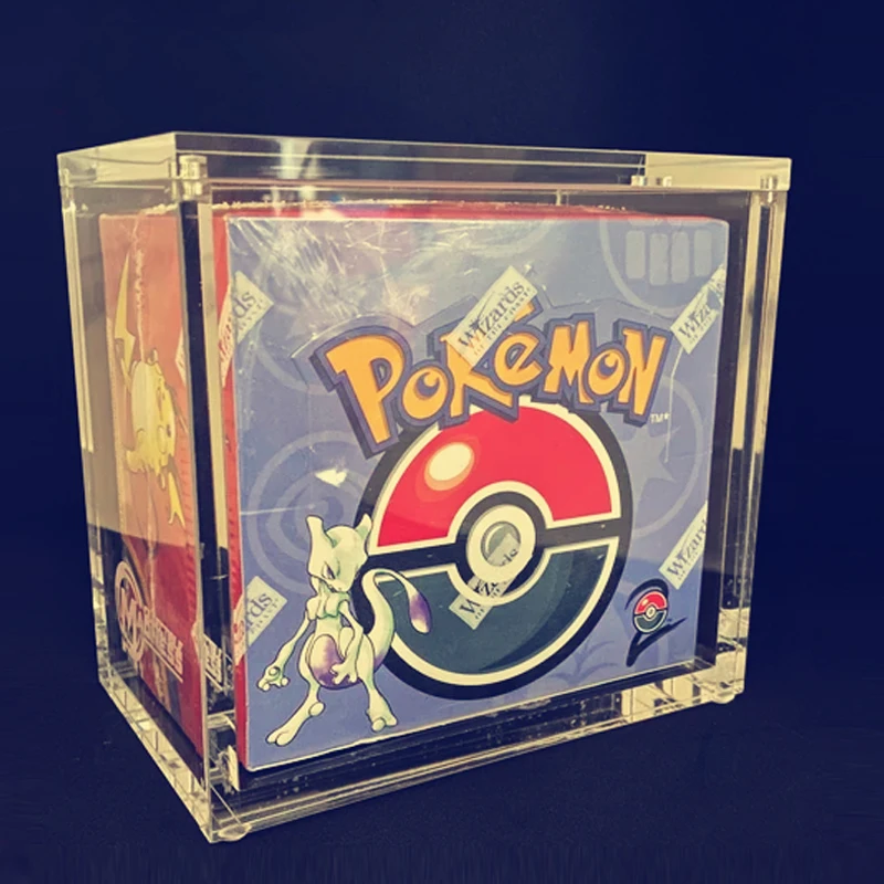 YGO Power Box Customized High Quality Monster Card YU GI OH Display Box ETB with Magnetic Lid Collection Acrylic Power Box