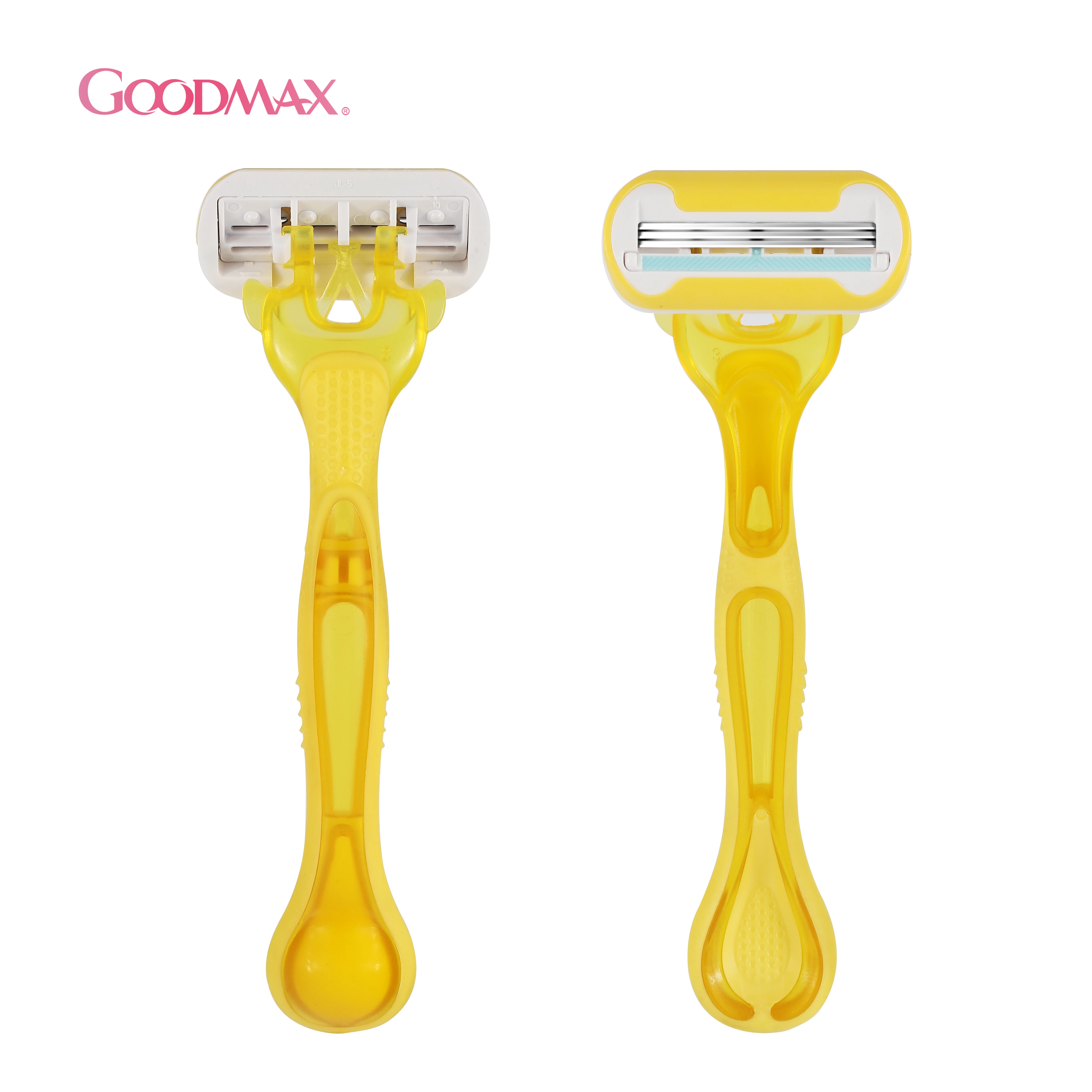 Woman Razor Hot Sale 3 Blade Safety Straight Shaving Disposable Razor for Women