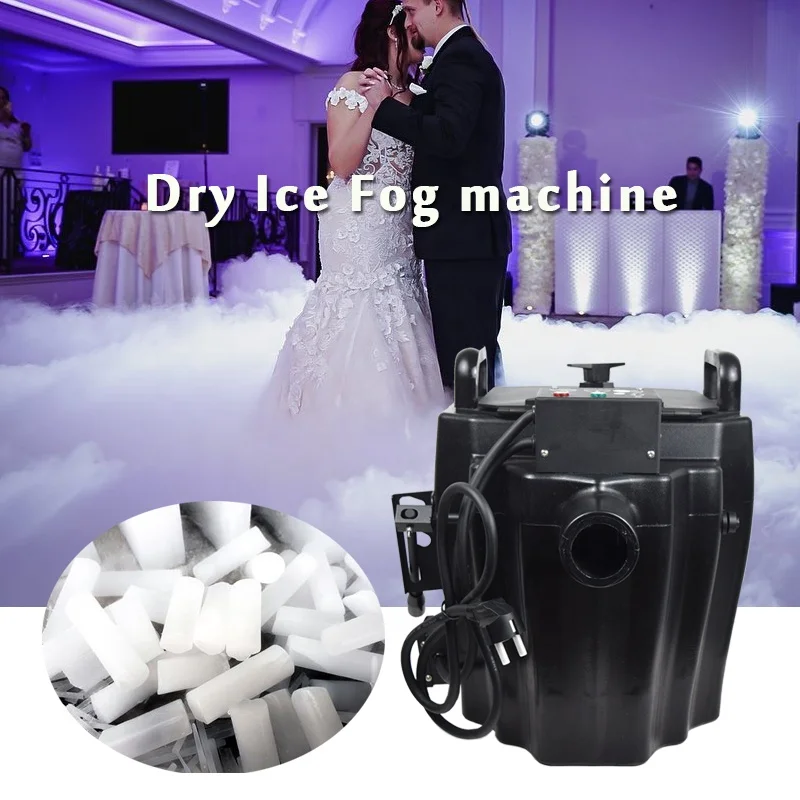 
Dry Ice Machine Low Lying Smoke Machine,Floor CO2 Smoke Stage Effect Machines With 3m Diversion Tube for Disco Halloween Wedding 