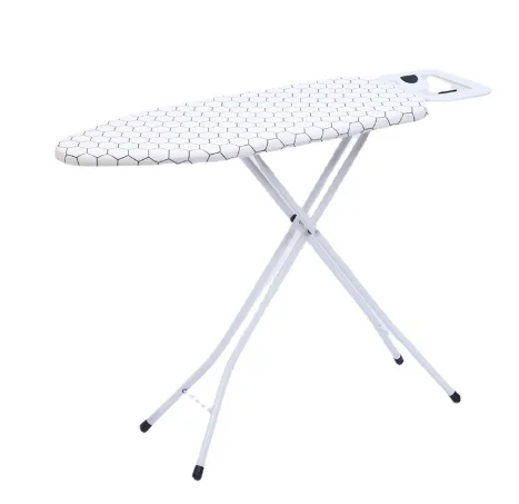 Modern Design Foldable Leg Mesh Top Hook Folding Hotel Ironing Board Ironing Board Cover With Heat-resistant Parking Zone