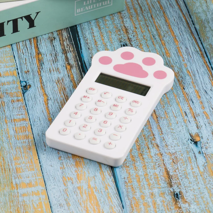 8 digits rubber button small shape claw appearance calculator electronic calculator pocket calculator