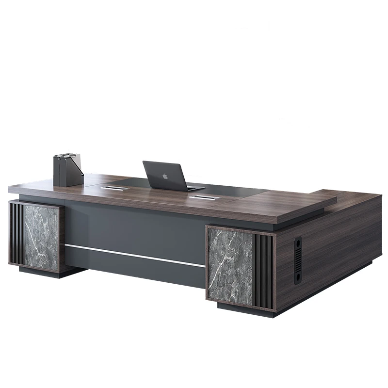 One-stop shopping office furniture new board simple assembly desk boss desk independent space computer desk