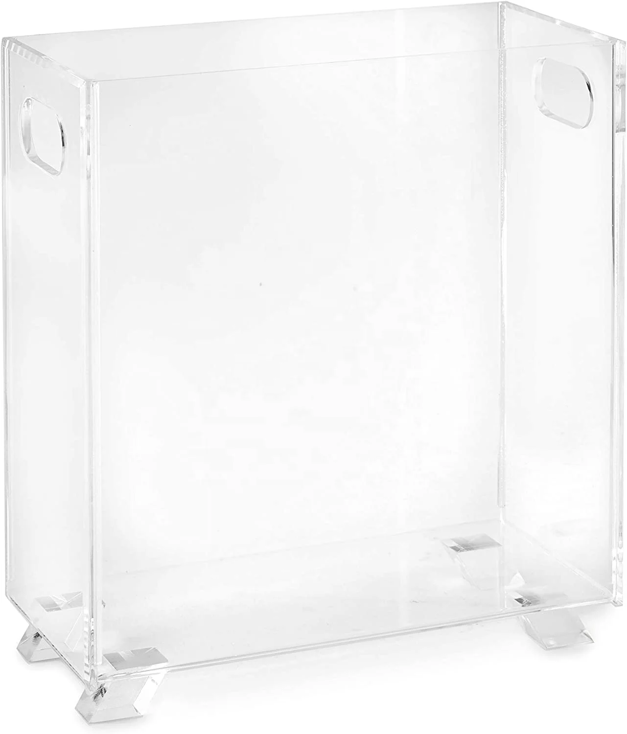 Space Saver Shatter Proof Clear Acrylic Magazine Holder Storage Organizer