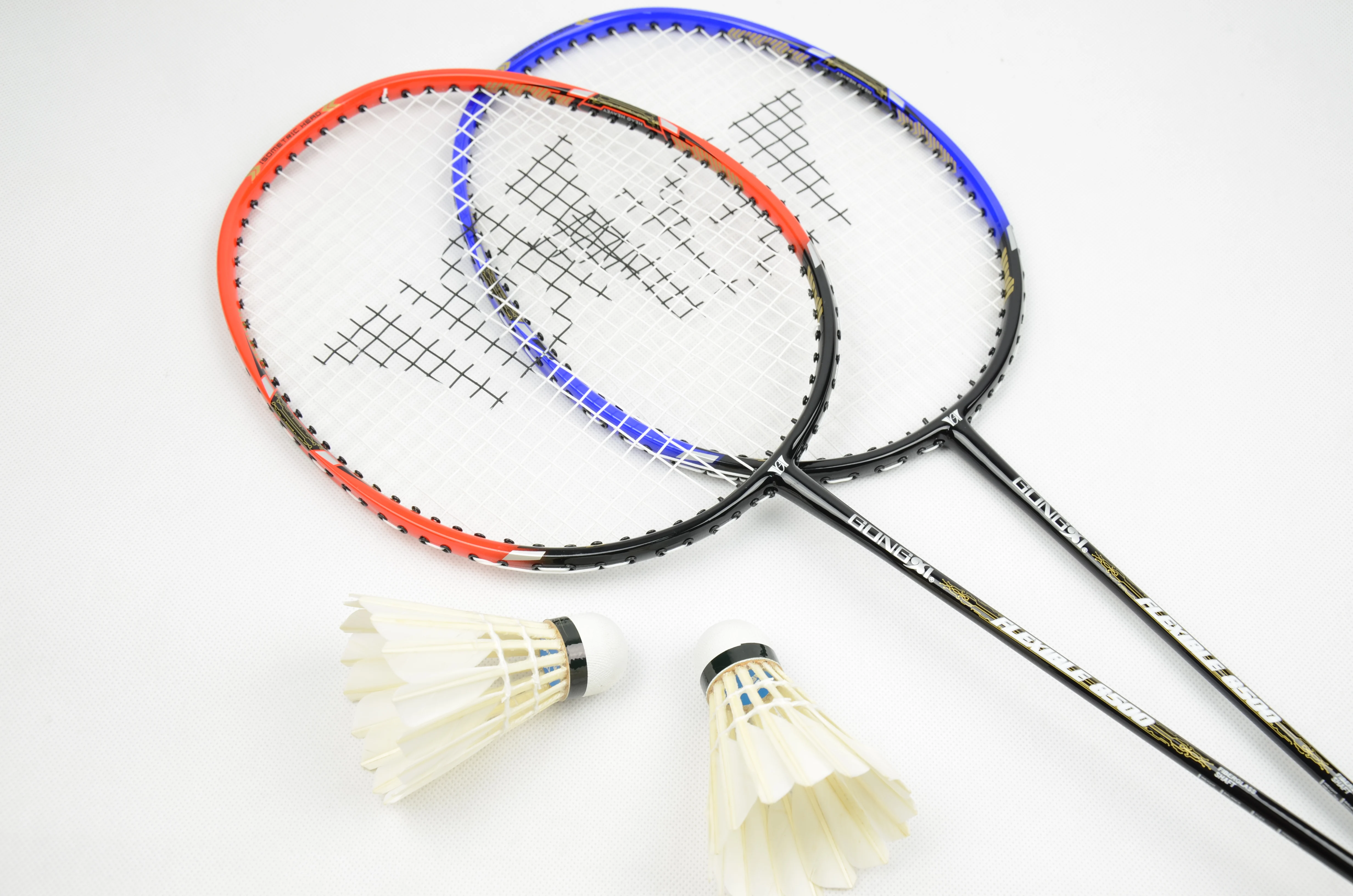 GONGXI  Wholesale High Quality Lawntex String Weight 95+/-3g  String Tension 18-22bs 8500 Badminton Racket