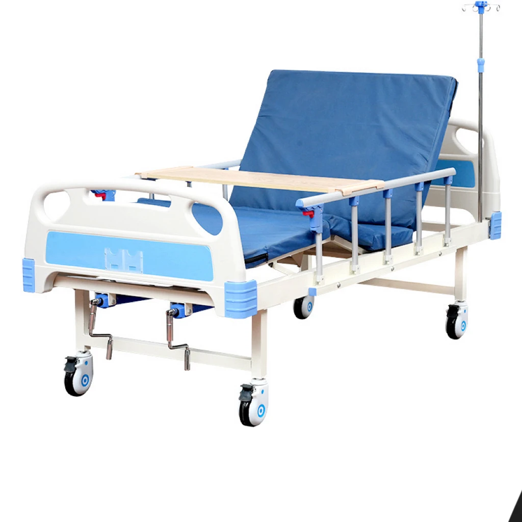 Bestseller Good Price Hospital Furniture Manufacturers two Crank Manual hospital medical bed
