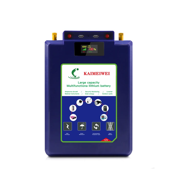 Large capacity and light weight li-ion 12v 60ah lifepo4 lithium ion battery price for sale