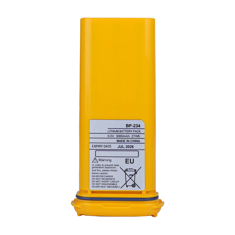 BP-234 BP-224 9 0 В 3000 мАч двухсторонняя рация литий-ионные аккумуляторы для ICOM 3CR14505-2 IC-GM1600E