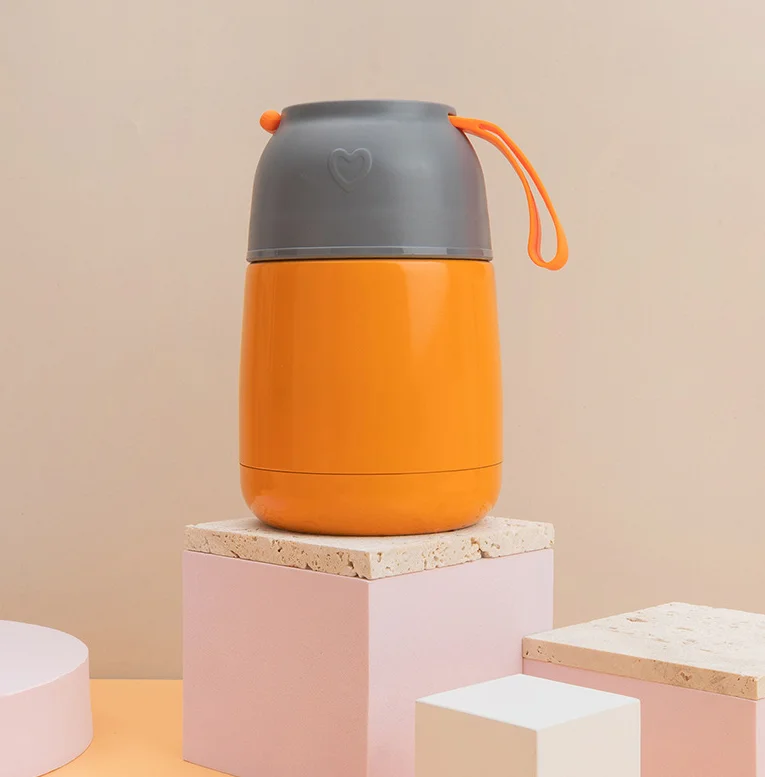 Vacuum stainless steel  thermos  Children lunch box   Handle  In Stocks
