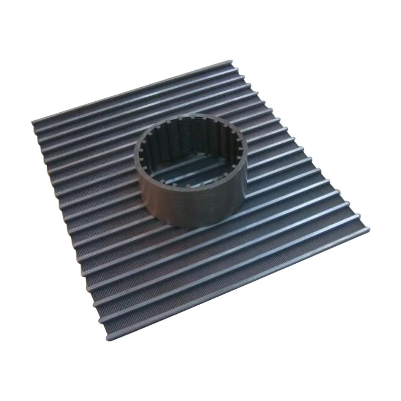 Flat wedge wire screen filter mesh lerd