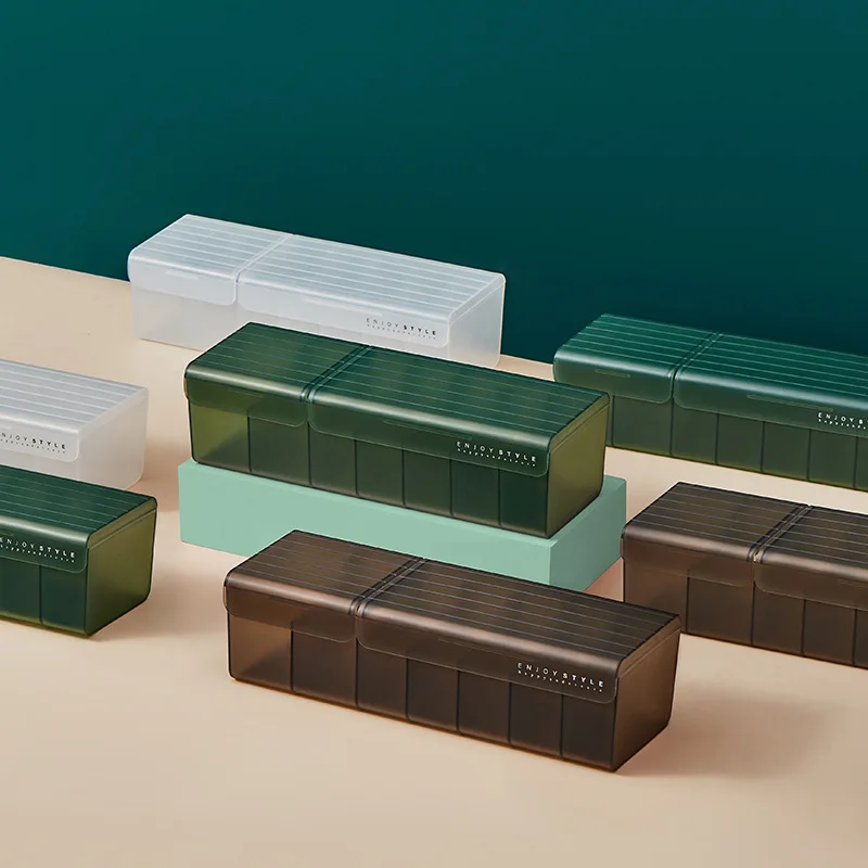 Desktop data line storage mobile phone charging cable sorting power cable storage box