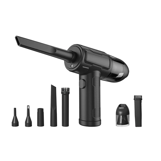 New Arrival Replacement Cordless Car Cleaning 2 in 1 Air Duster Blower Vacuum Cleaner For Computer Keyboard