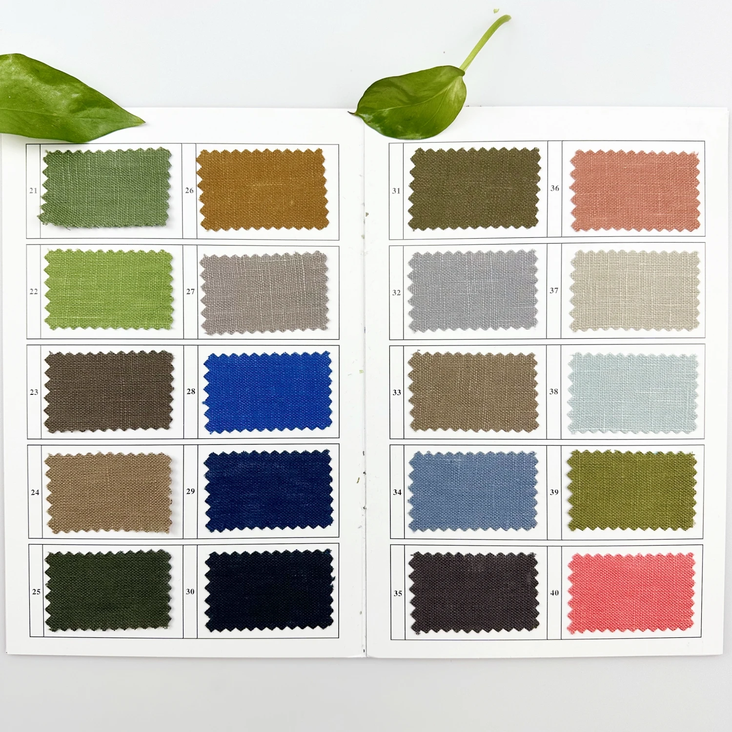 100% plain dyed linen fabric 100% linen fabric hemp fabric for man women garment